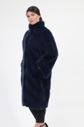 Blue Mink Fur Coat "Tokyo"