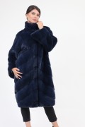 Blue Mink Fur Coat "Tokyo"