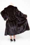 (SOLD) Dark Brown Mink Coat