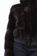 Brown Bomber in Mink Fur