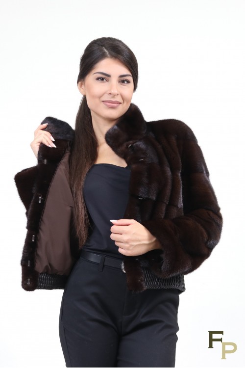 Blouson en Fourrure de Vison