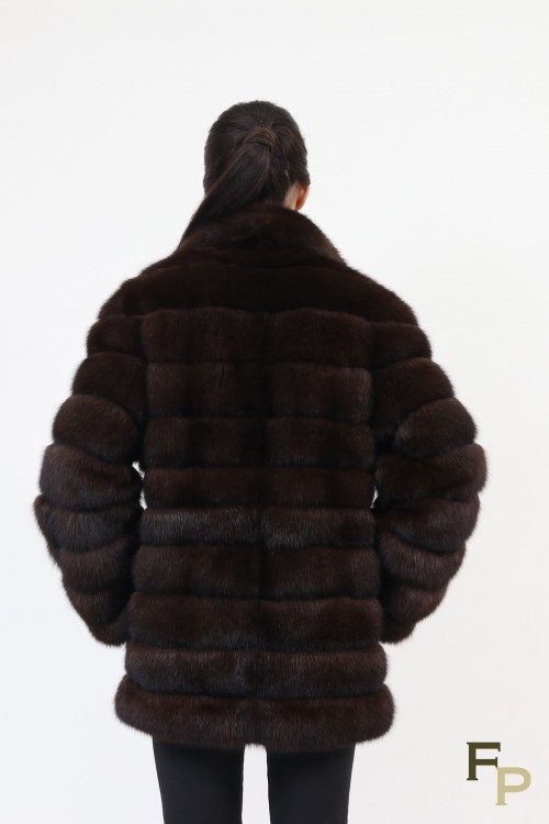 Manteau en Fourrure de  Zibeline