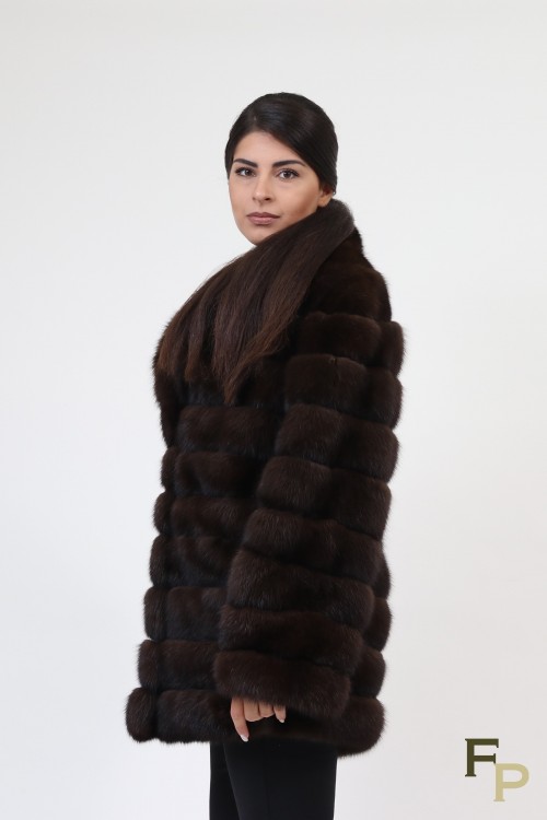 Manteau en Fourrure de  Zibeline