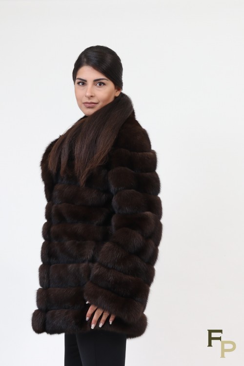 Manteau en Fourrure de  Zibeline