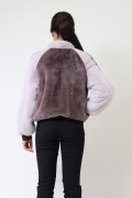 Mink Fur Bomber "Lily"