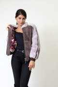 Mink Fur Bomber "Lily"