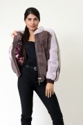 Mink Fur Bomber "Lily"