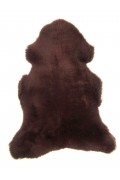 brown merino sheepskin