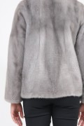 Fur Mink Jacket "Diagonal"