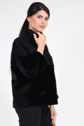 Jacket in Mink and Swakara Fur