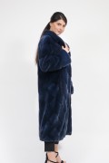 Blue Mink Fur Coat "Rozy"