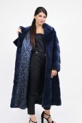 Blue Mink Fur Coat "Rozy"