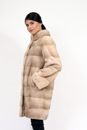 SLOBE IENA Mink Fake fur Coat ベージュ SLOBE IENA Mink Fake fur Coat ベージュ SLOBE IENA Mink Fake