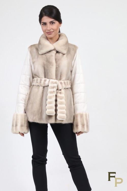 Veste en Fourrure de Vison Ice