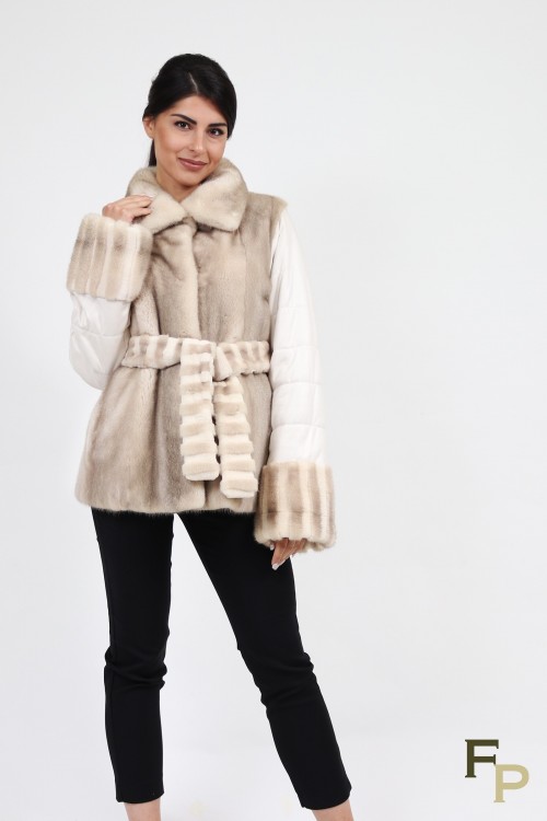 Veste en Fourrure de Vison Ice