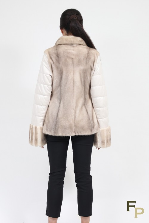 Mink Fur Jacket 'Ice"