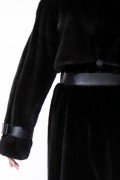 Trench Coat en Fourrure de Vison Blackglama