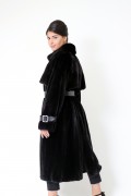 Trench Coat en Fourrure de Vison Blackglama