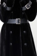 Trench Coat en Fourrure de Vison Blackglama