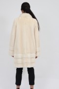 Straight Mink Coat Colour "Pearl"