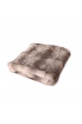 Natural Rabbit Fur Blanket Colour Sable