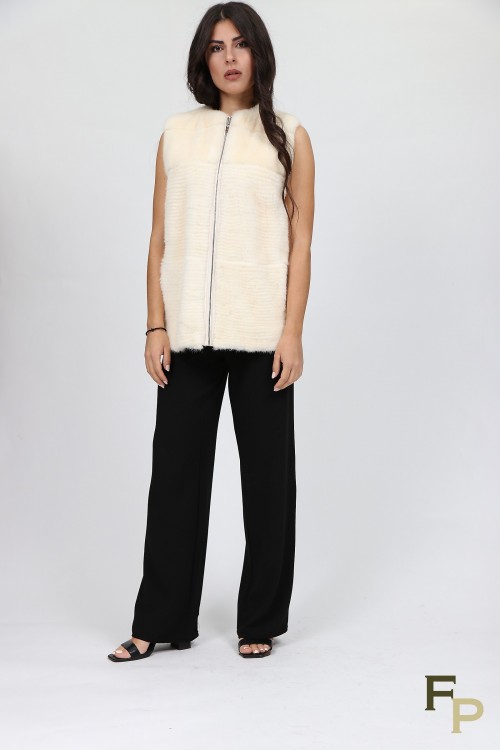 Pearl Mink Fur Vest