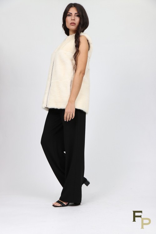 Pearl Mink Fur Vest