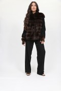 Brown Mink Fur Jacket