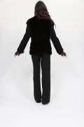 Brown Mink Fur Jacket