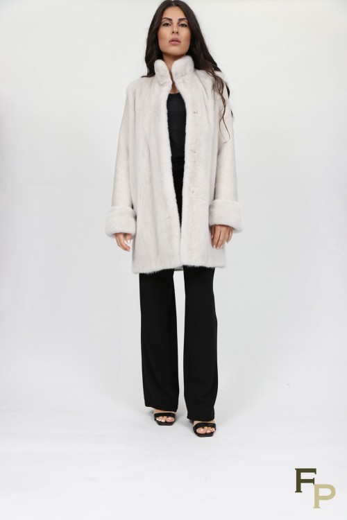 Manteau en Vison "Ice"