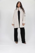 "Ice" Mink Fur Coat