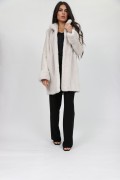 "Ice" Mink Fur Coat