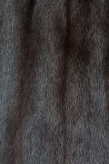 Dark Brown Long Mink Jacket