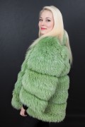 Green Royal Fox Jacket