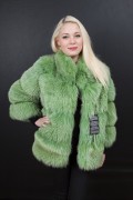 Green Royal Fox Jacket