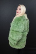 Green Royal Fox Jacket